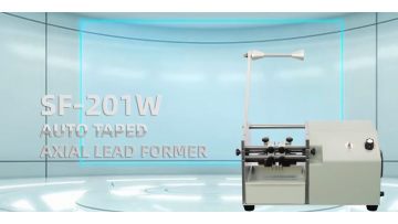 SF-201W   AUTO TAPED AXIAL LEAD FORMER