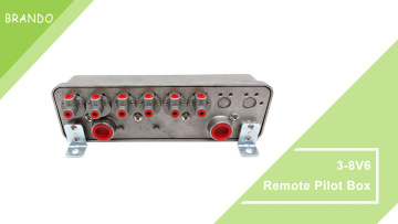 RCA3-8V6 Solenoid Remote Pilot Valve Enclosure Box RCA 3-8V6 220V 110V 24V