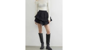 A-Line Half Body Fluffy Skirt
