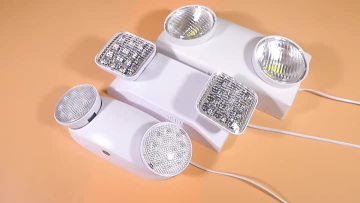 twin spot emergency light