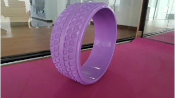 Custom Logo Print Eco Friendly 3D  Yoga Massage Point Wheel for Fitness1