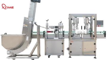Vacuum capper automatic screw capping machine glass jar vacuum sealer  GLASS BOTTLE CAPPING MACHINE1
