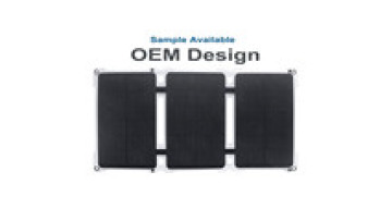 Foldable Solar Panel Battery Charger for Portable Power Station Generator  Ipad Laptop 2 USB Output Folding Solar Panel1