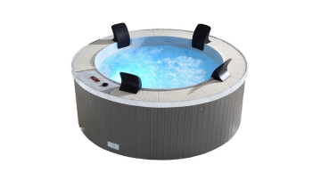 Backyard Landscaping Hot Tubs