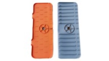 Glue tap drain mat anti-splash silicone water filter mat wash basin drain inclined slope drain mat1