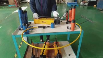 manual hydraulic pump with cylinder