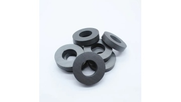 Hard ferrite ring magnet
