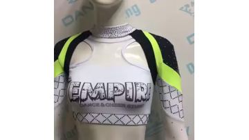 cheer crop top 
