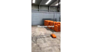 Portable and easily installed playground workshop construction site isolation protection galvanized temporary fence1