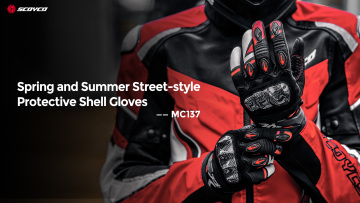 Spring Summer Street-style Protective Shell Gloves - MC137