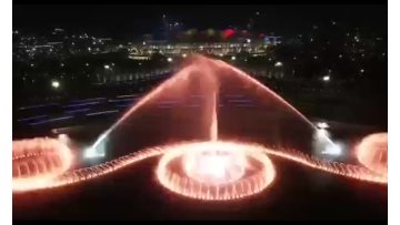 water dancing musical fountain performance