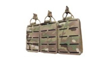 Triple Magazine Pouch Molle Mag Pouch Laser Cut OEM Customized Tactical Vest Camouflage Waterproof Phone Pouch Nylon Bag Unisex1