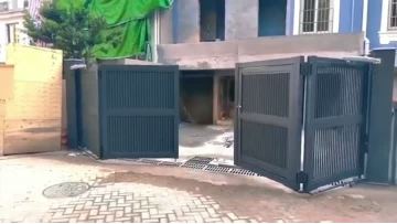 The outdoor gate openning 
