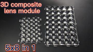 3D 5x8 in1 10.1 inch 3D printer lens 