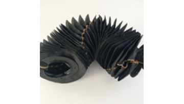 Three-proof cloth bellows cover with zipper is used to protect the oil cylinder.1