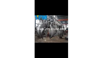 12-24m3remote Grab Electro-Hydraulic Orange Peels Industrial Scrap Grab Mechanical Orange Peel Grab Motor Orange Peel Grab Bucket for Sales1