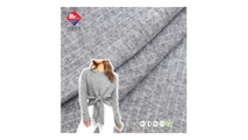 Recycled OEM Knitted Fabric 270gsm Custom Viscose Rayon Polyester Nylon Metallic Spandex Ribbed Single Jersey Fabric for Garment1