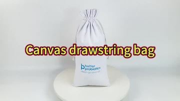  Cotton-canvas Drawstring Bags