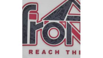 Multi-material mixture heat transfer label