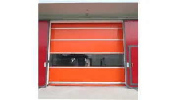 Automatic Rapid Gate Industrial Dust-Proof Storage Hygienic Room Safety Fast Rolling Curtain High Speed Roll up Polyvinyl Chloride PVC Rolling Shutter Door1