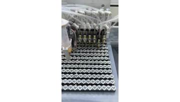 Diamond setting machine for heart-shaped necklace