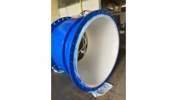 Large caliber DN1400 electromagnetic flowmeter