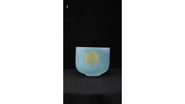 Q're Frosted Singing Bowl