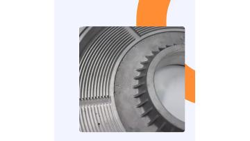 Automobile clutch fan made of aluminum alloy