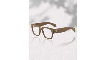 Square Thick Acetate Unisex Optical Frames 24A3066