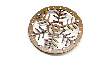 Snowflake Skeleton Watch Dial