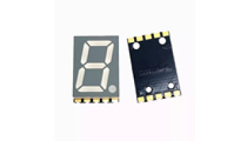 0.2/0.28-inch Ultra High Brightness White SMD 1-digit Common Cathode LED Panel Display1