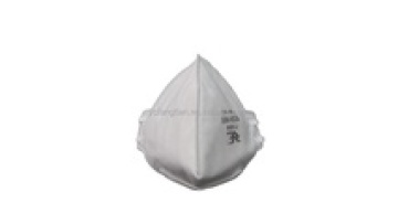 Wholesale Price Custom Durability Foldable N95 FT-N040 Non-woven White Filter Mask With Sponge Nose Lining1