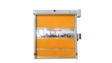 China customized geomagnetic induction switch fast door configuration bottom side airbag device high speed factory door1