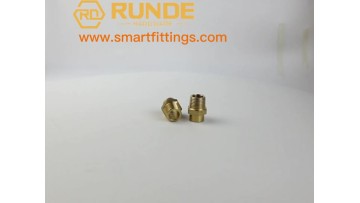 end feed brass male adapter