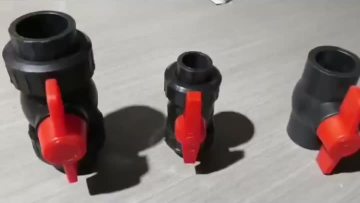 PE Flat Mouth Ball Valve