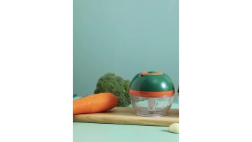 Household Pull-Ring Manual Food Chopper / Meat Mincer
