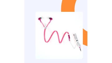 luminous zip earphone