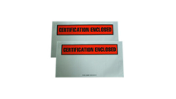 4.5*5.5 inch High quality good price self adhesive packing list envelope invoice enclosed pouch custom clear plastic bags1