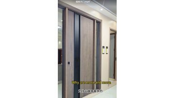 Solid wood revolving door