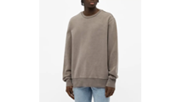 Sweatshirts Custom Logo Vintage High Quality Crew Neck Oversized Sweatshirt for Men1
