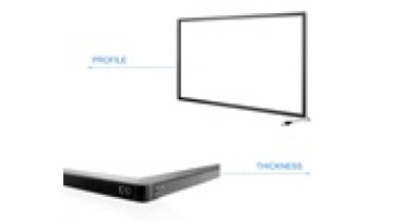 Hot sale 43-inch smart TV interactive touch kiosk digital touch screen IR touch screen overlays kit1