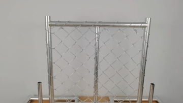 good quality 6*12 ft galvanized  chain link temporary fence for sale1