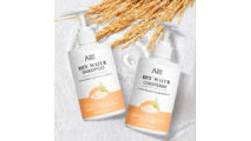 Sulfate-Free Organic Rice Water Hair Care Set with Argan Oil Treatment1