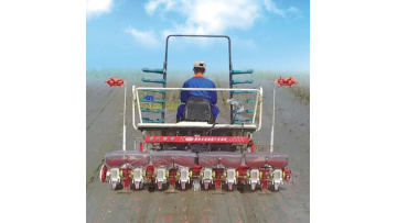 Rice seedling direct seeding machine
