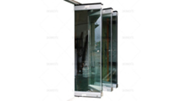 Minimalist Exterior Frameless Movable Glass Partition for Pergola and Sunroom1