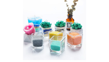 color sand wax