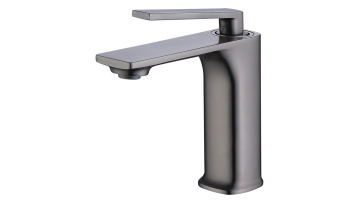 Metal Grey Basin Faucet - DL-01 085-BM & DL-01 086-BM