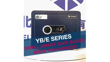 Yingbo safes fingerprint lock small size hidden hotel safe box1