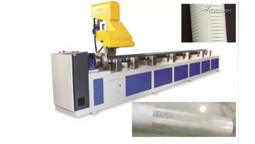 PVC well pipe slotting machine