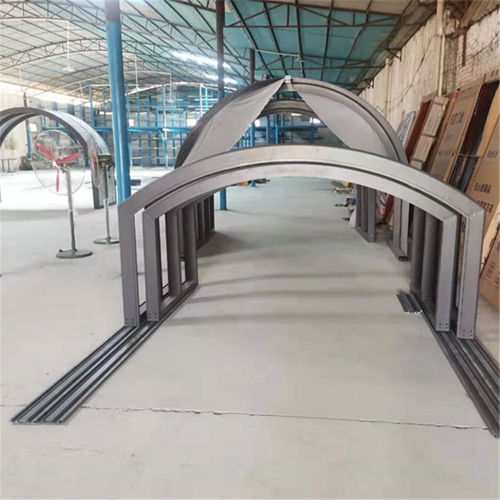 2 Car Parking Cantilever Carport With Aluminum Carport